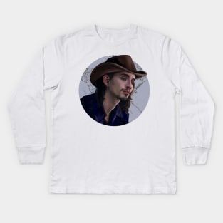 Umbrella Academy - Cowboy Hat Klaus Hargreeves Kids Long Sleeve T-Shirt